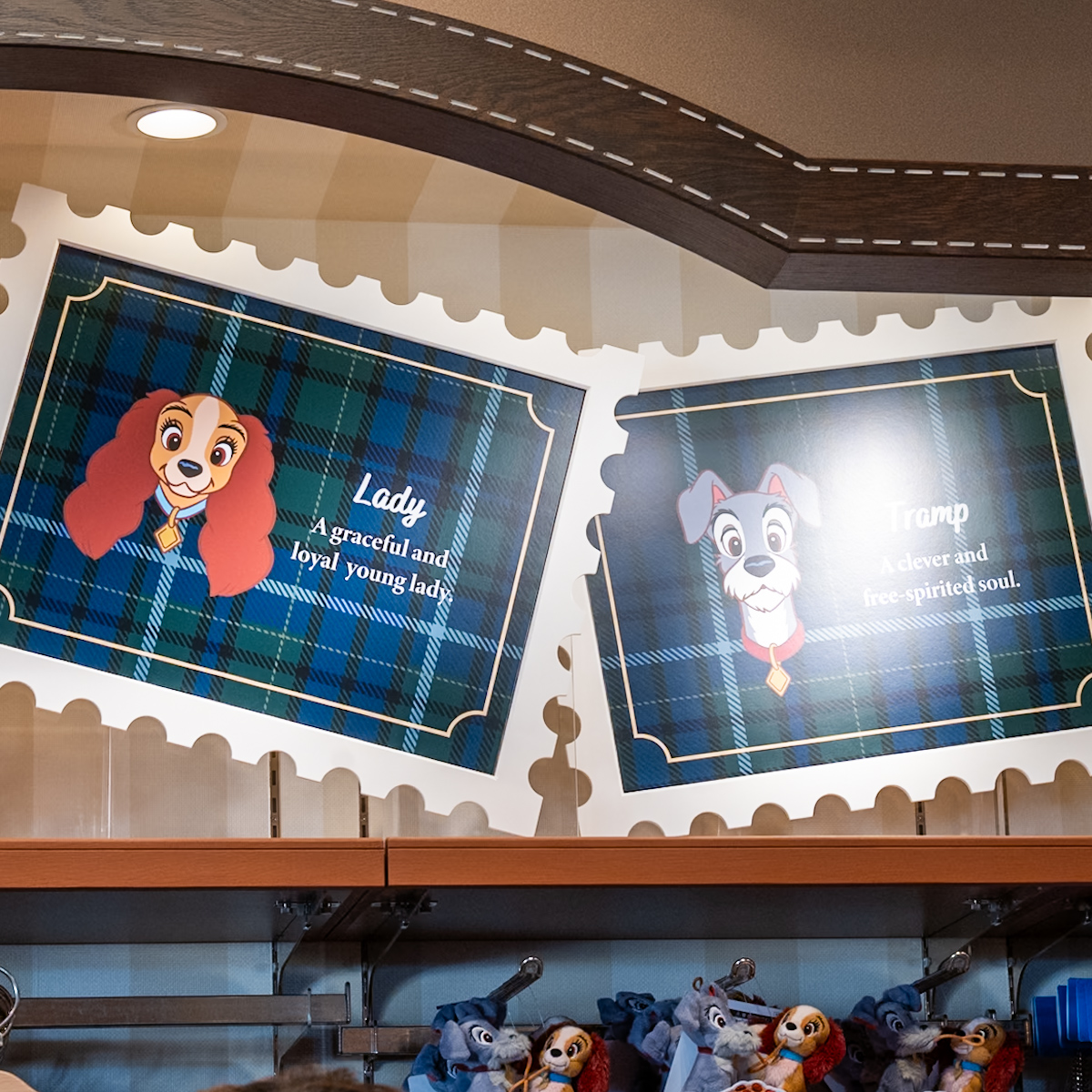 東京ディズニーランド「わんわん物語」グッズ・お土産　パネル1