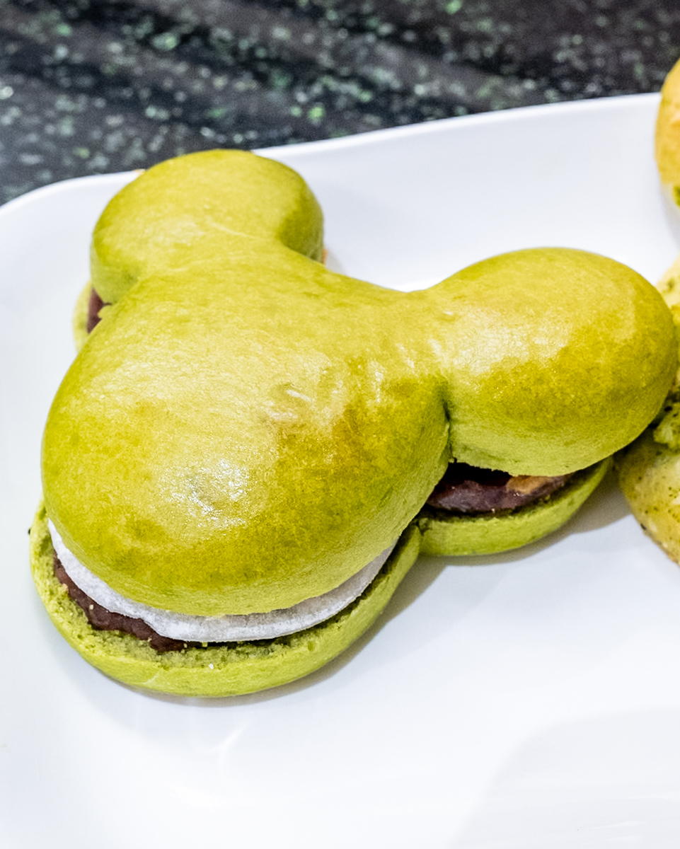 あんこときなこバターのブレッド