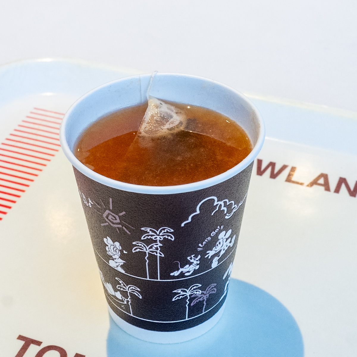 ホットピーチティー