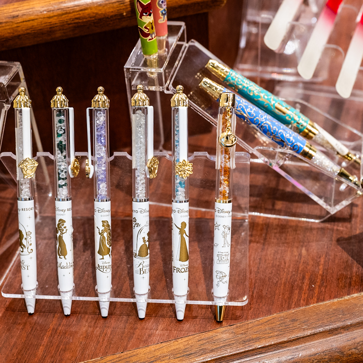 東京ディズニーランド「ガラスの靴」ミッキーボールペン・お土産1
