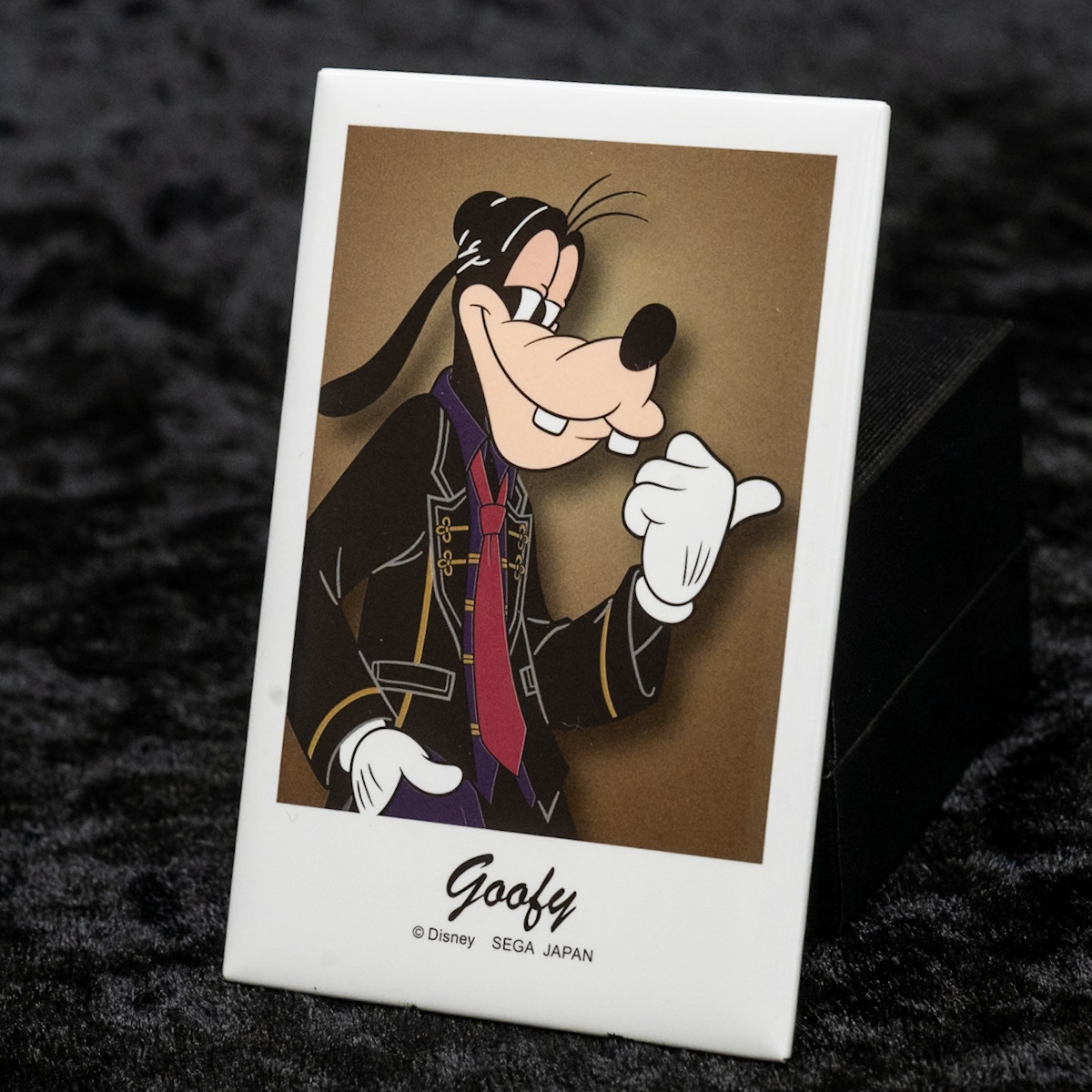 グーフィーの缶バッジ