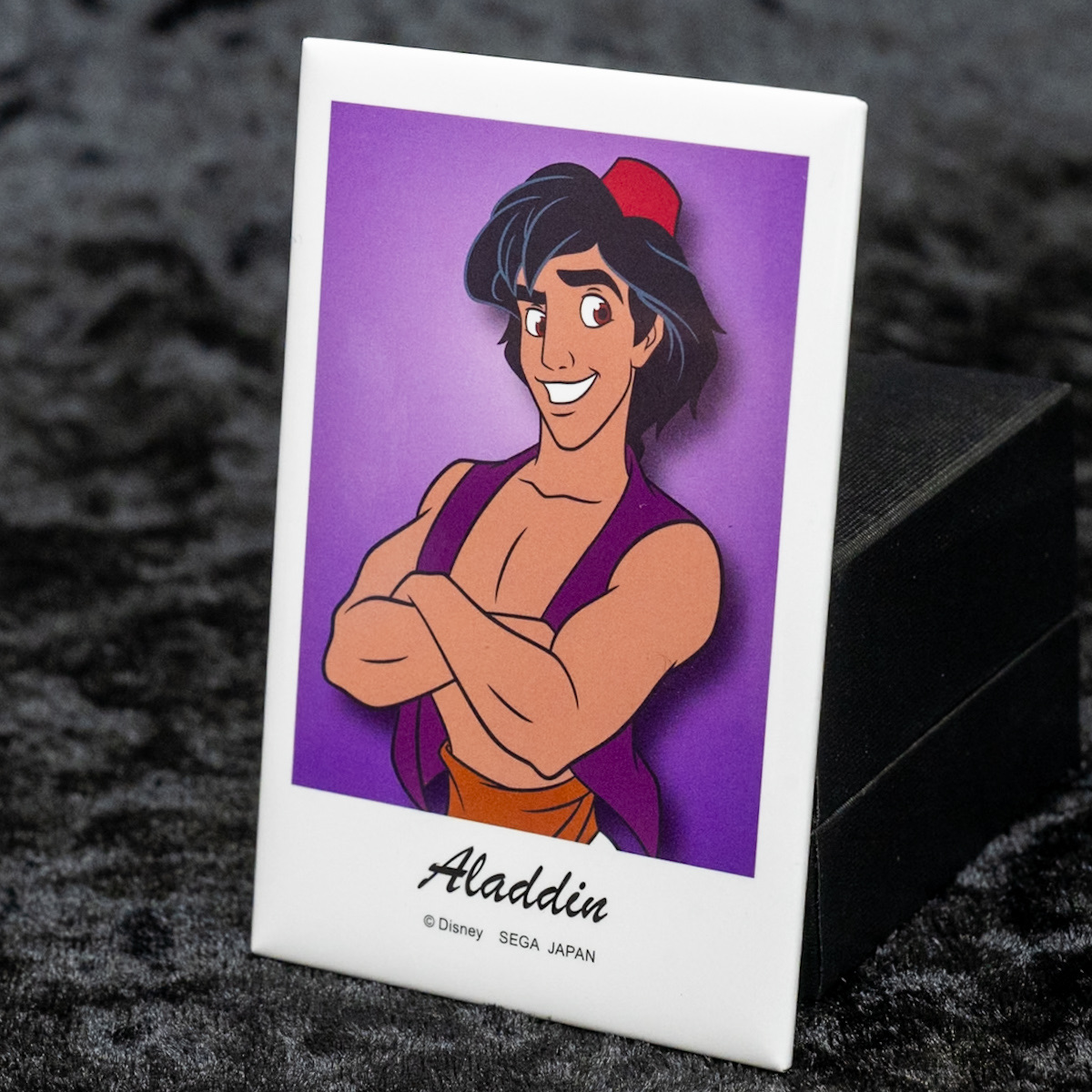 アラジンの缶バッジ