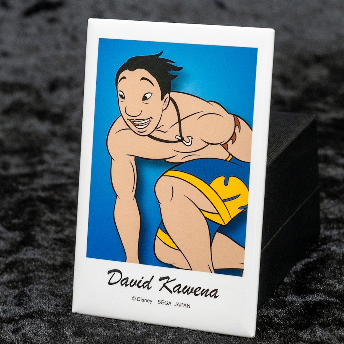 デイヴィッド・カワナの缶バッジ