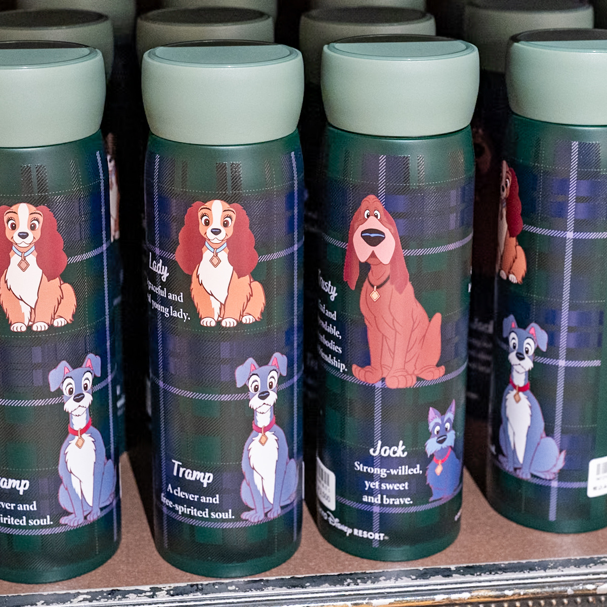 東京ディズニーランド「わんわん物語」グッズ・お土産　ステンレスボトル