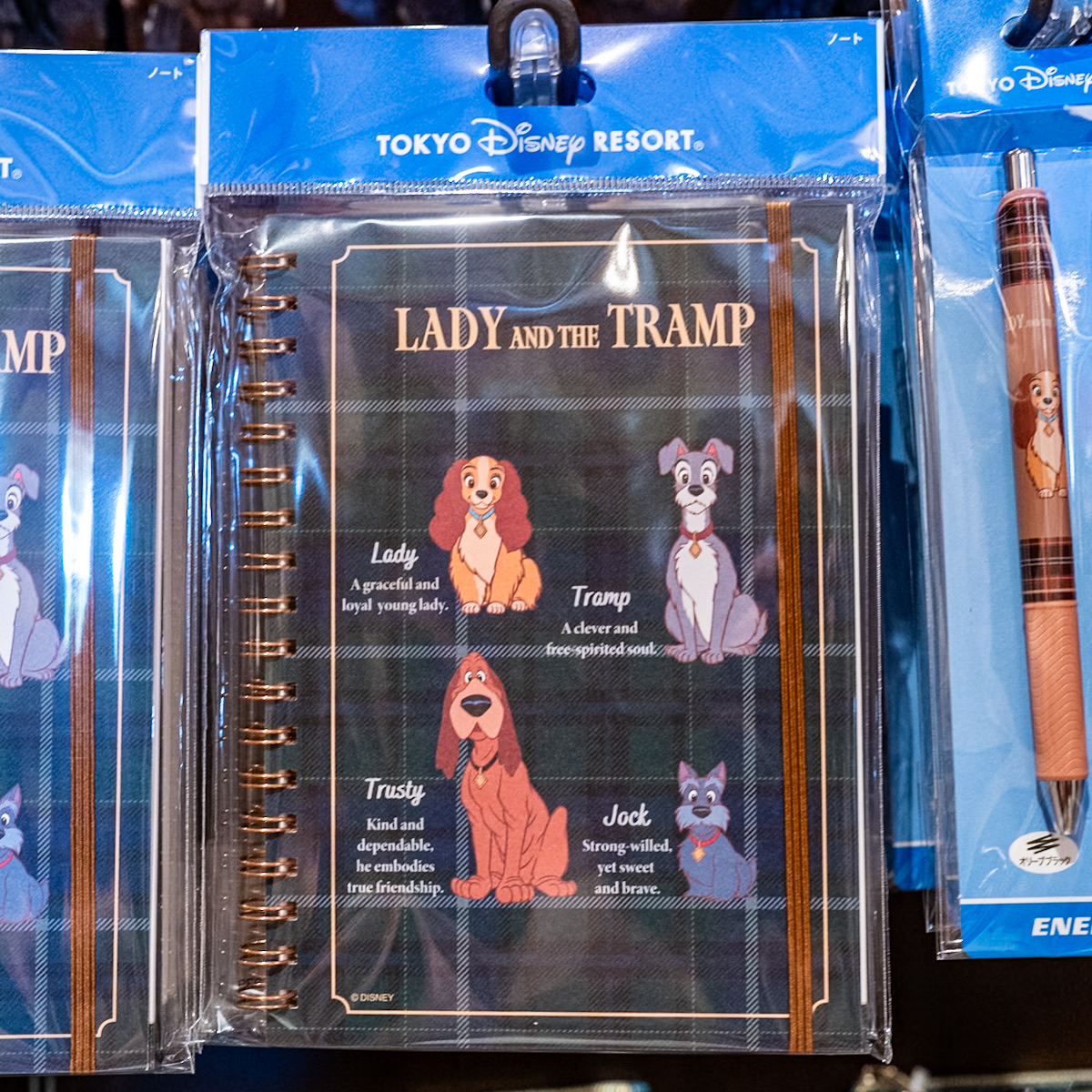 東京ディズニーランド「わんわん物語」グッズ・お土産　ノート