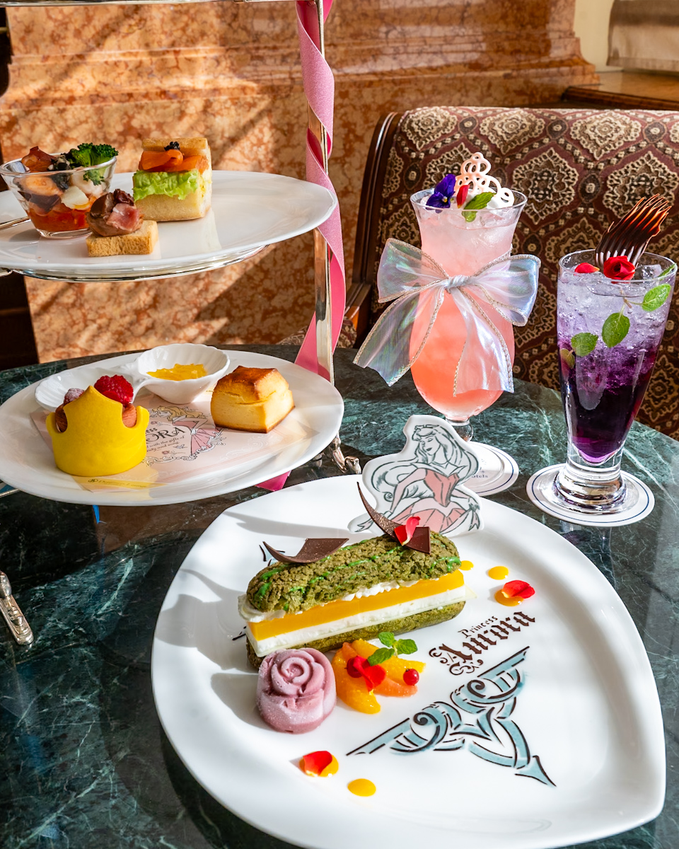 東京ディズニーランドホテル「ドリーマーズ・ラウンジ」ワンス・アポン・ア・ドリームセット『眠れる森の美女』1