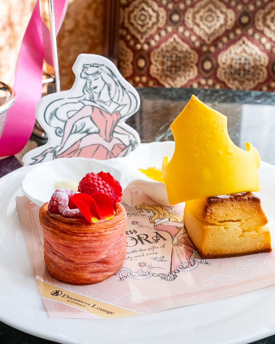 東京ディズニーランドホテル「ドリーマーズ・ラウンジ」ワンス・アポン・ア・ドリームセット『眠れる森の美女』4