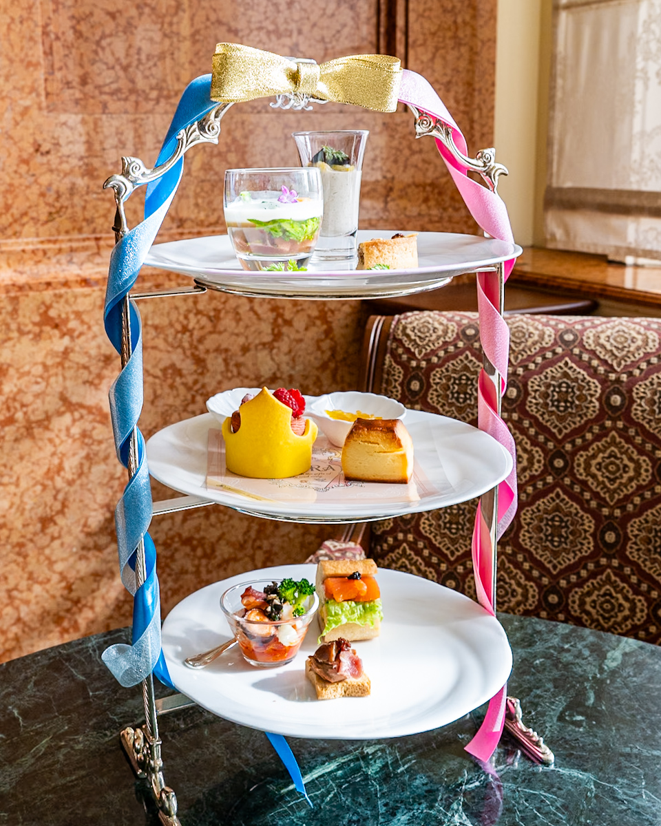 東京ディズニーランドホテル「ドリーマーズ・ラウンジ」 ティースタンド