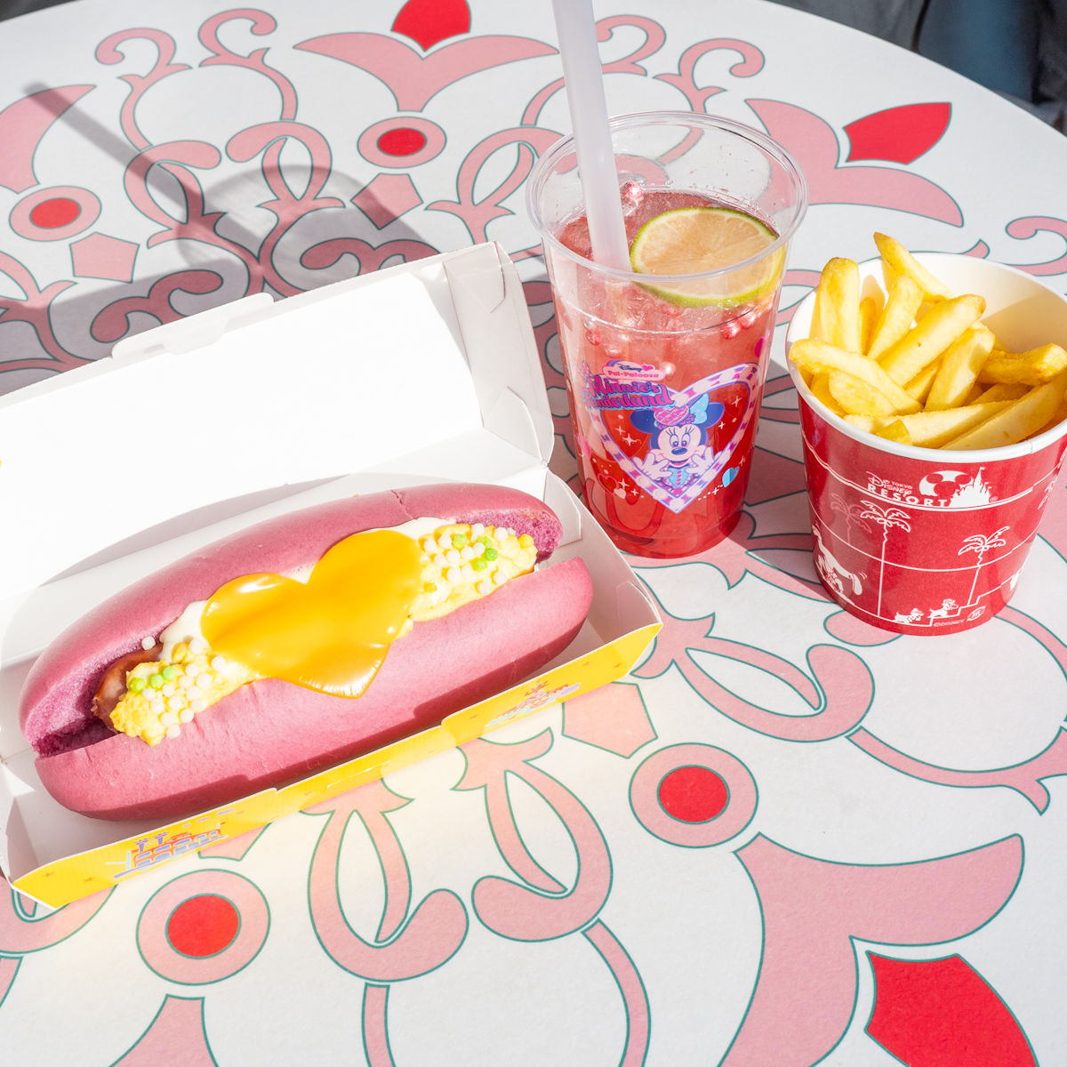 東京ディズニーランド「リフレッシュメントコーナー」”ミニーのファンダーランド”スペシャルセット