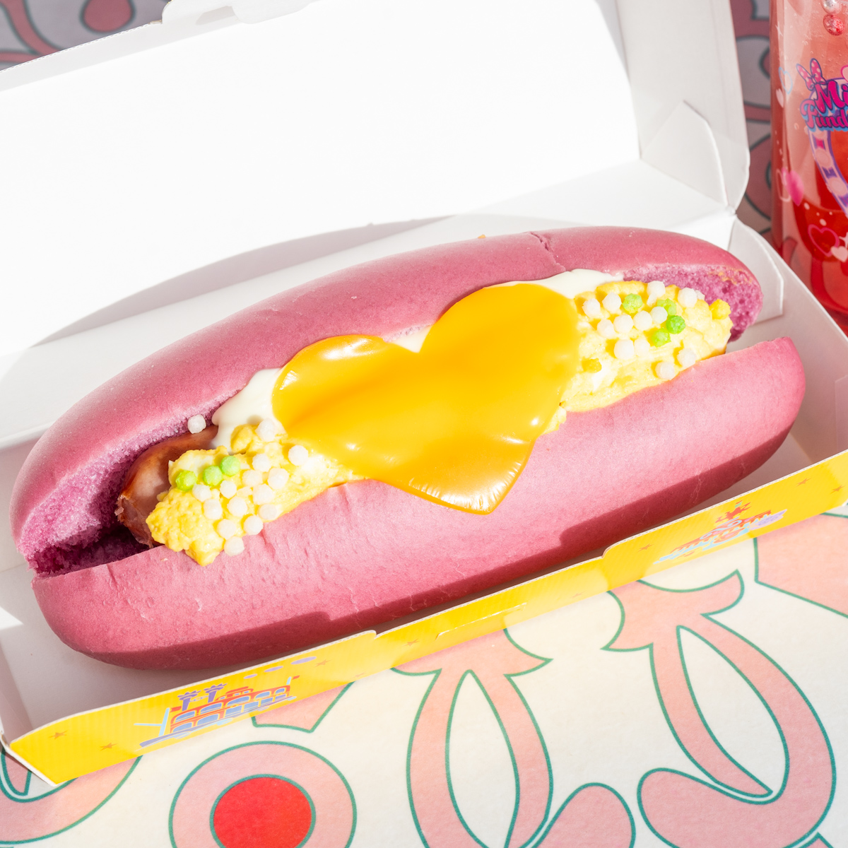 スペシャルホットドッグ（チーズ＆エッグ）1