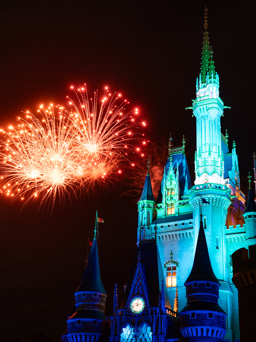 東京ディズニーランド、東京ディズニーシー年末年始限定の花火”ニューデイ、ニュードリームス”2