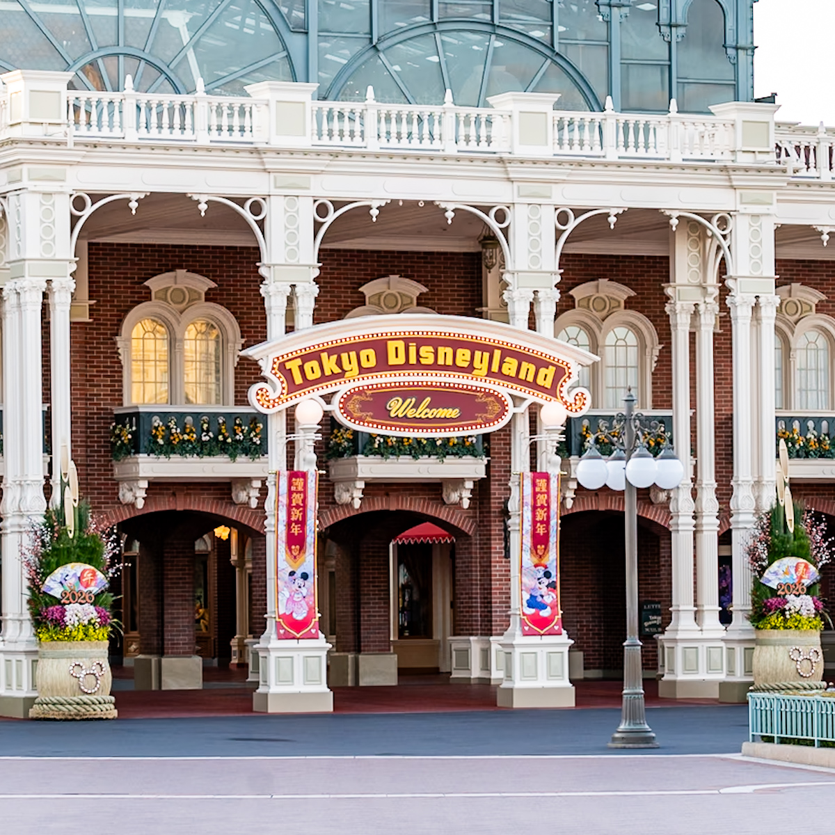 東京ディズニーランド2026門松デコレーション