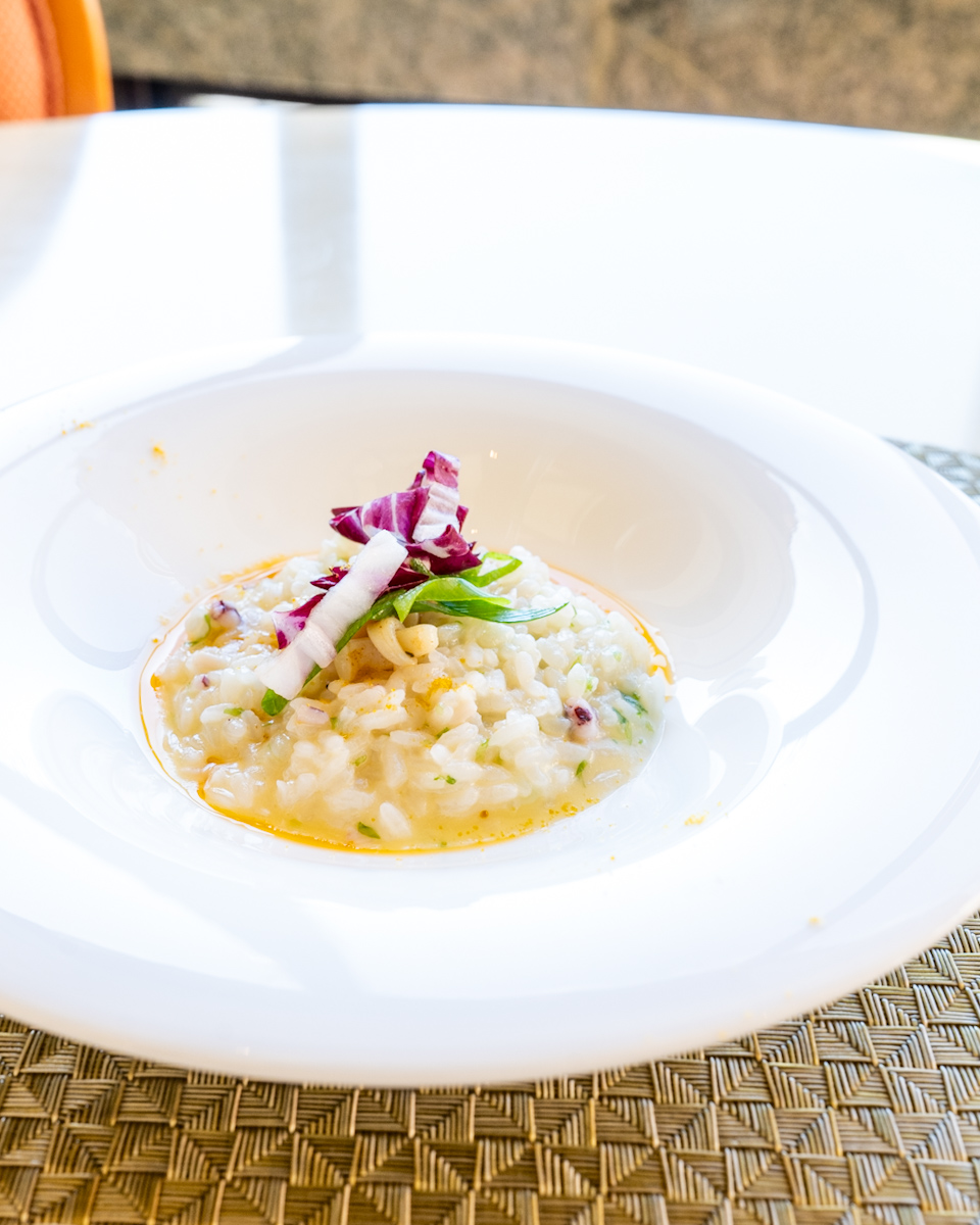 イカとカラスミのリゾット