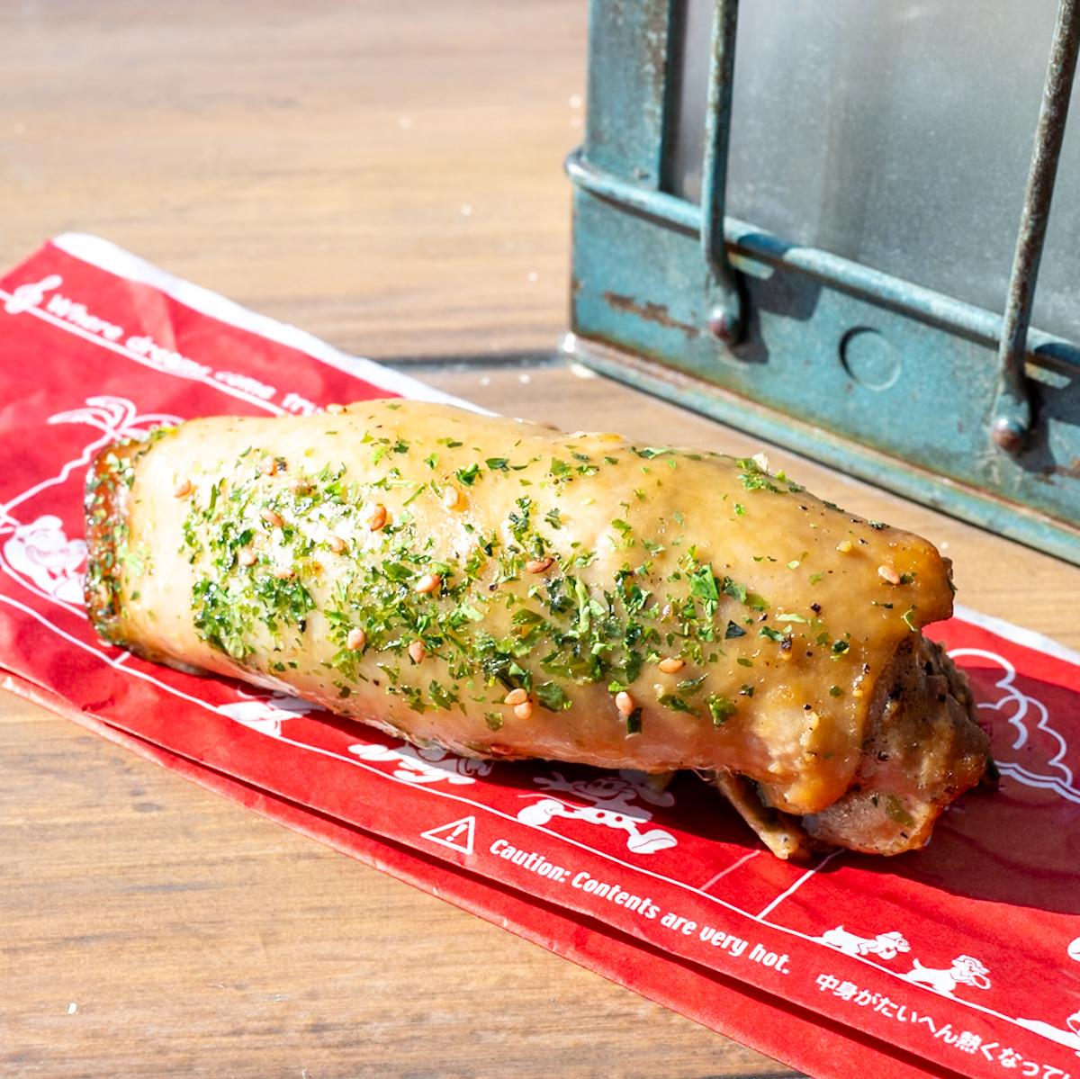 ブラックペッパーテリヤキチキンロール