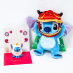 スティッチ ぬいぐるみキーホルダー・キーチェーン 獅子舞 NEW YEAR STITCH 2026　お土産