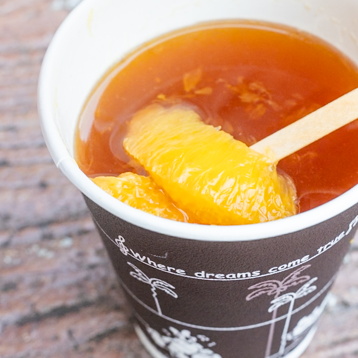 ホットフルーツティー(オレンジ&ベリー)果実