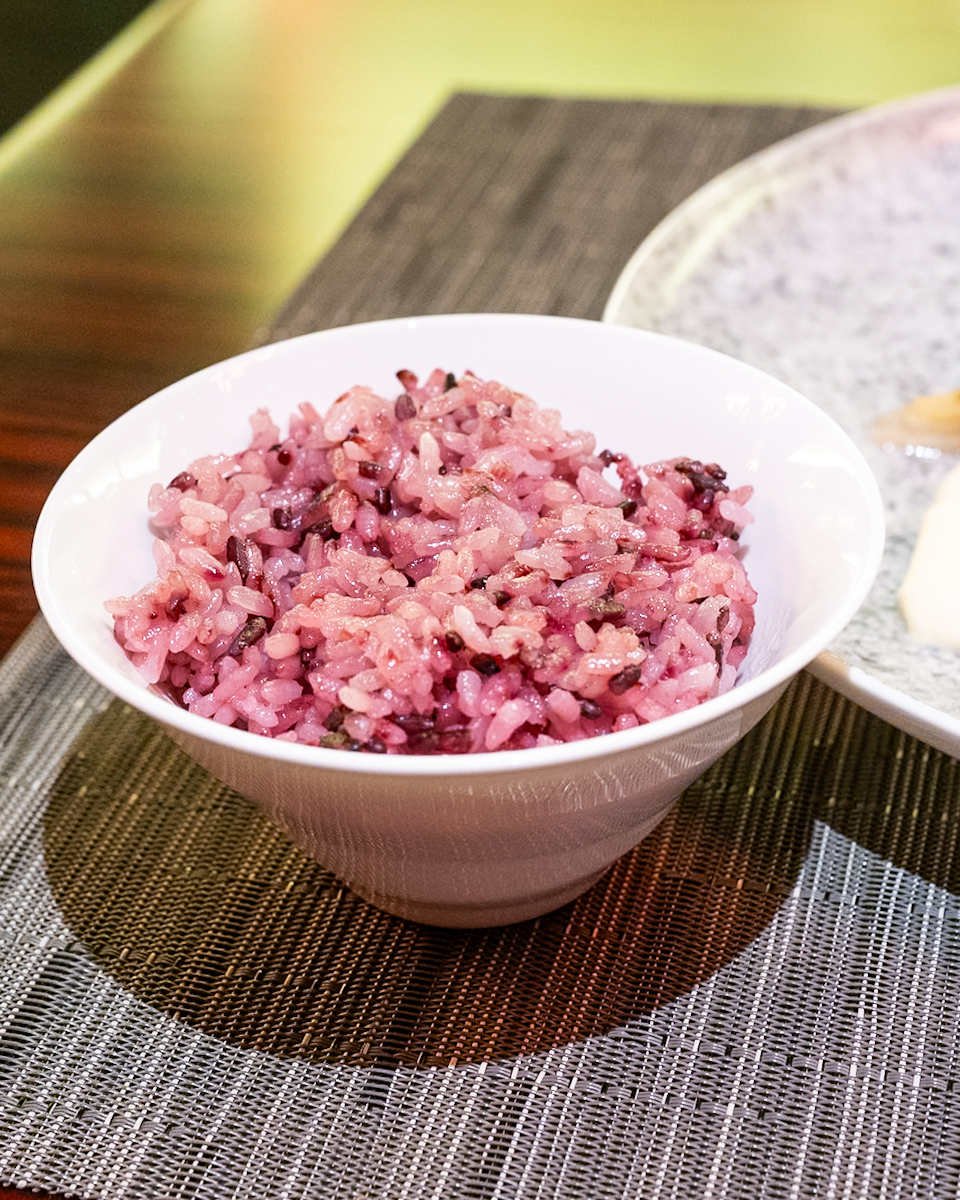 黒米のごはん