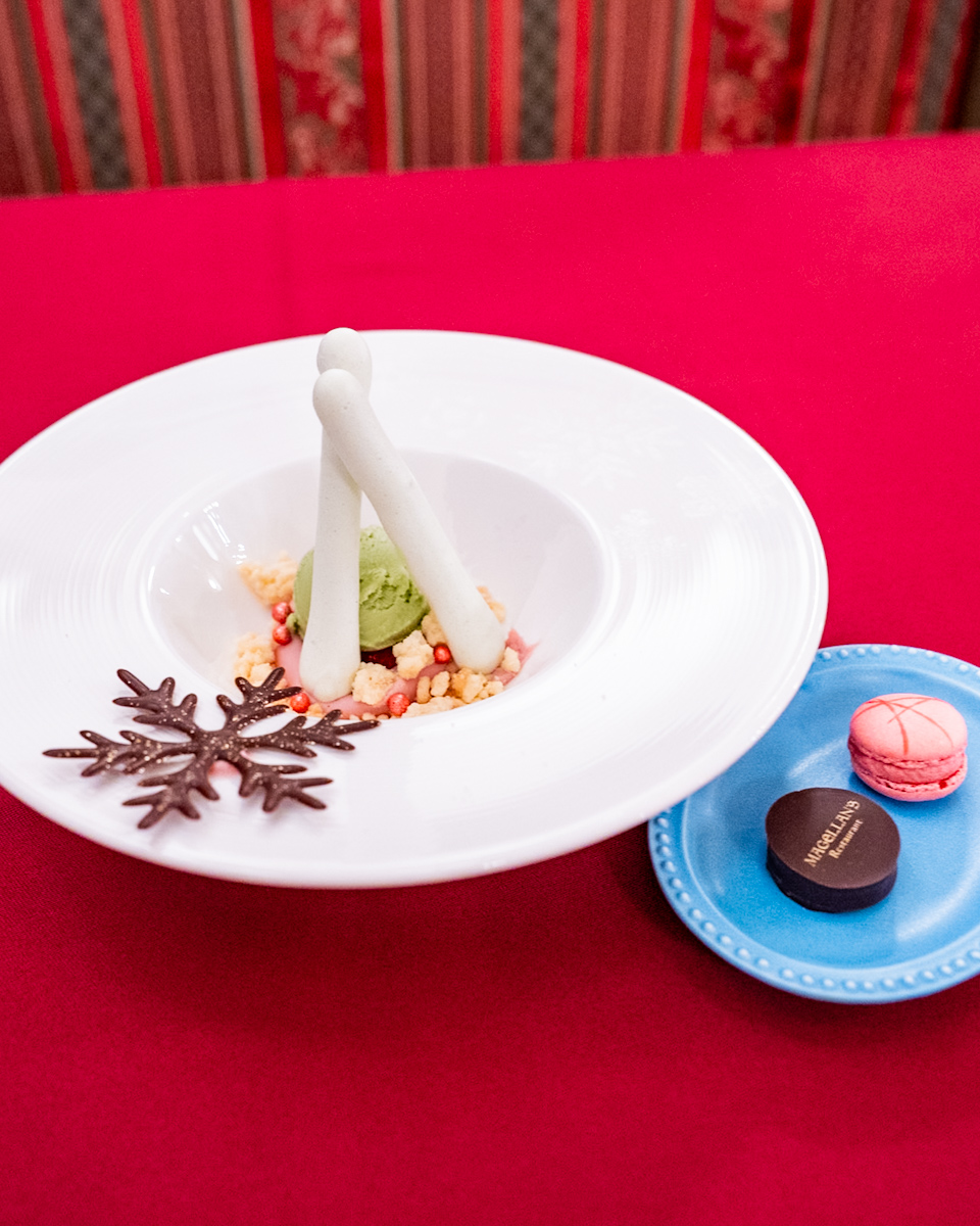 ベリーとピスタチオのヴァシュラン