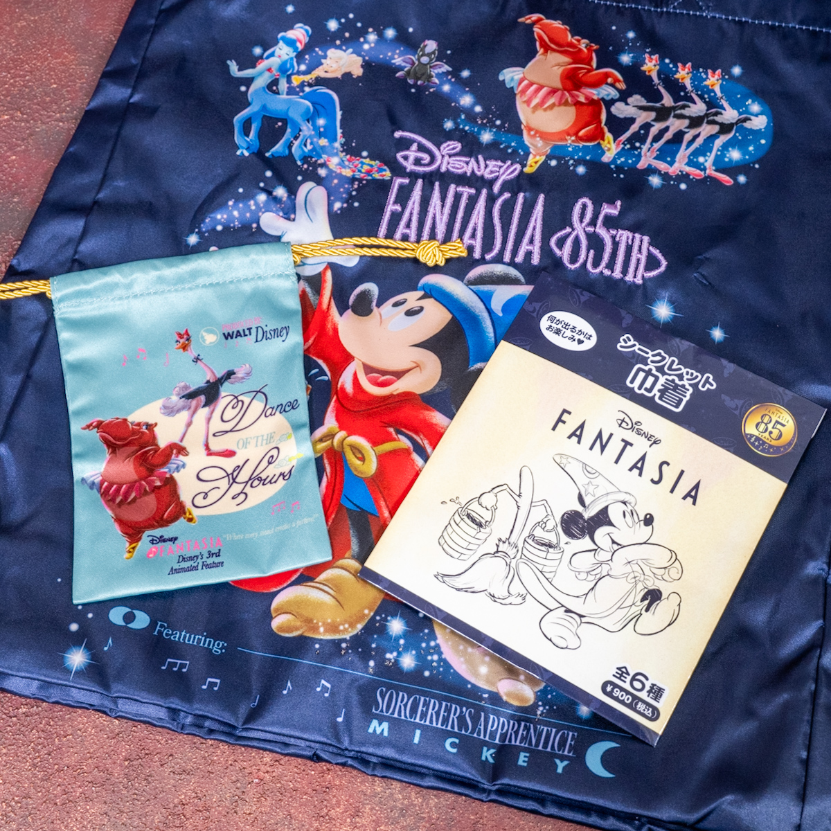  ファンタジア シークレット巾着 Disney FANTASIA 85TH