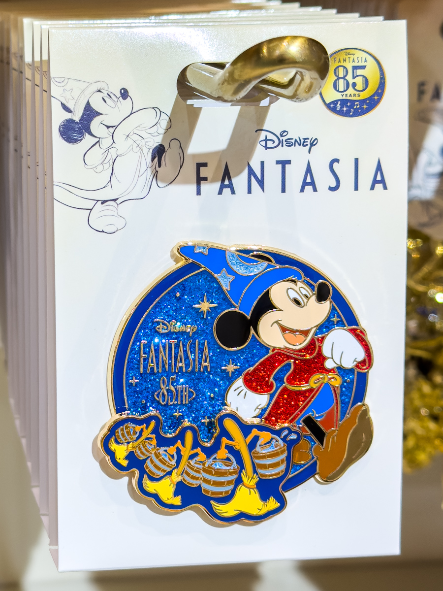 『ファンタジア』85周年グッズ　ピンバッジ