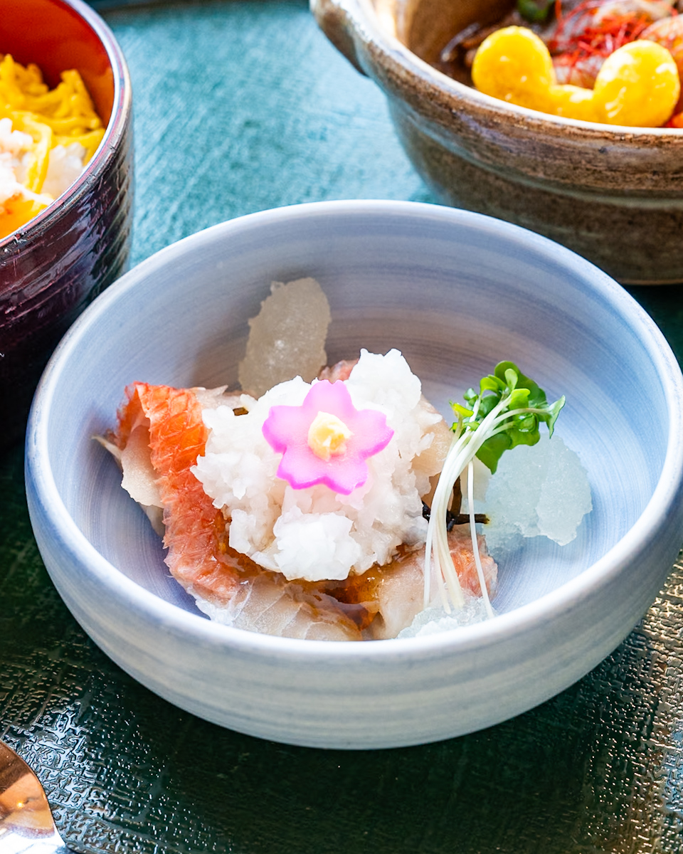 金目鯛の昆布締め風