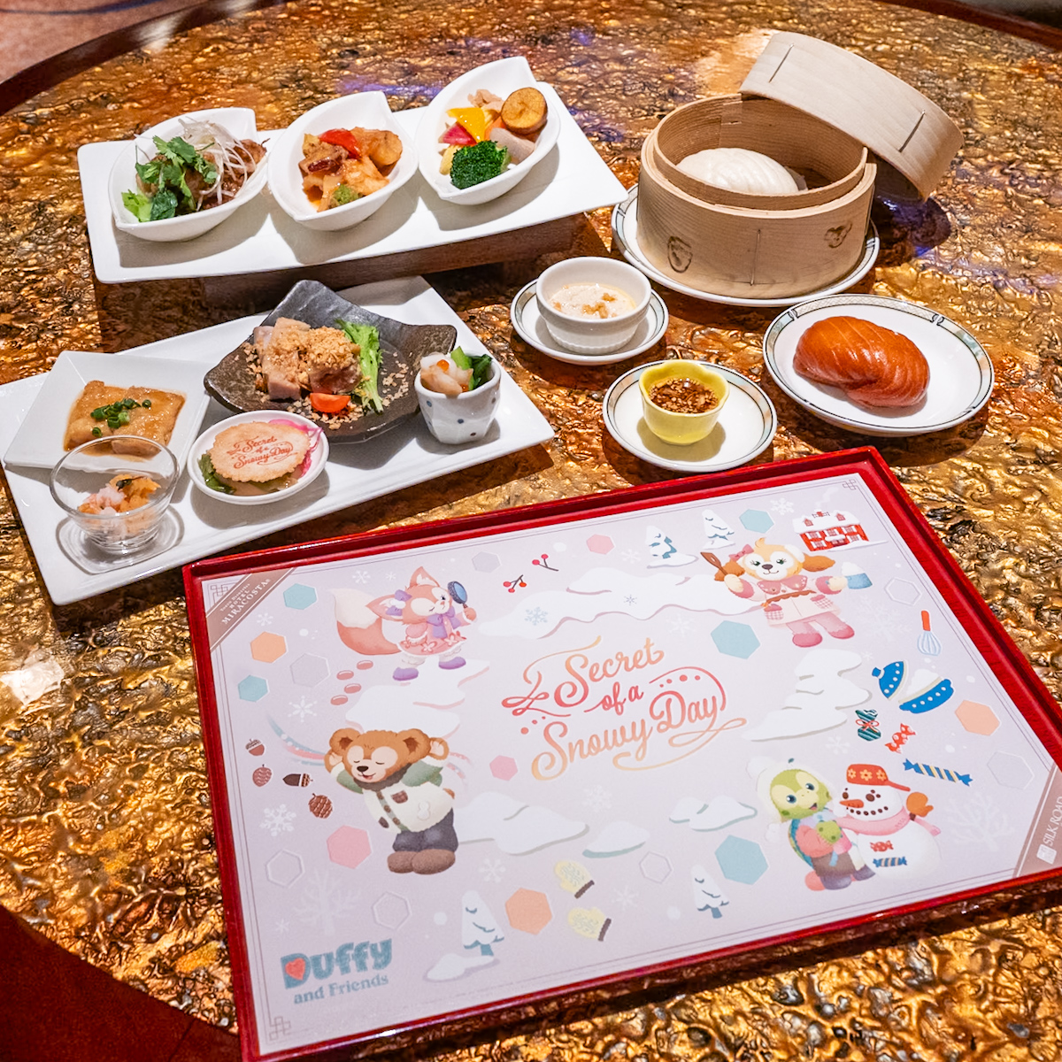 シルクロードガーデン“ダッフィー＆フレンズのシークレット・オブ・スノーウィーデイ”カントニーズランチ紹介