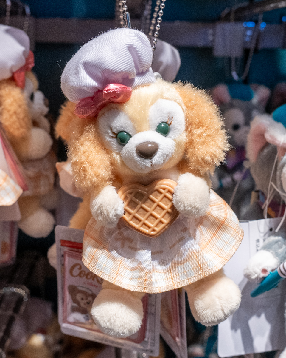 東京ディズニーシー「ダッフィー&フレンズ」ぬいぐるみバッジ クッキー・アン