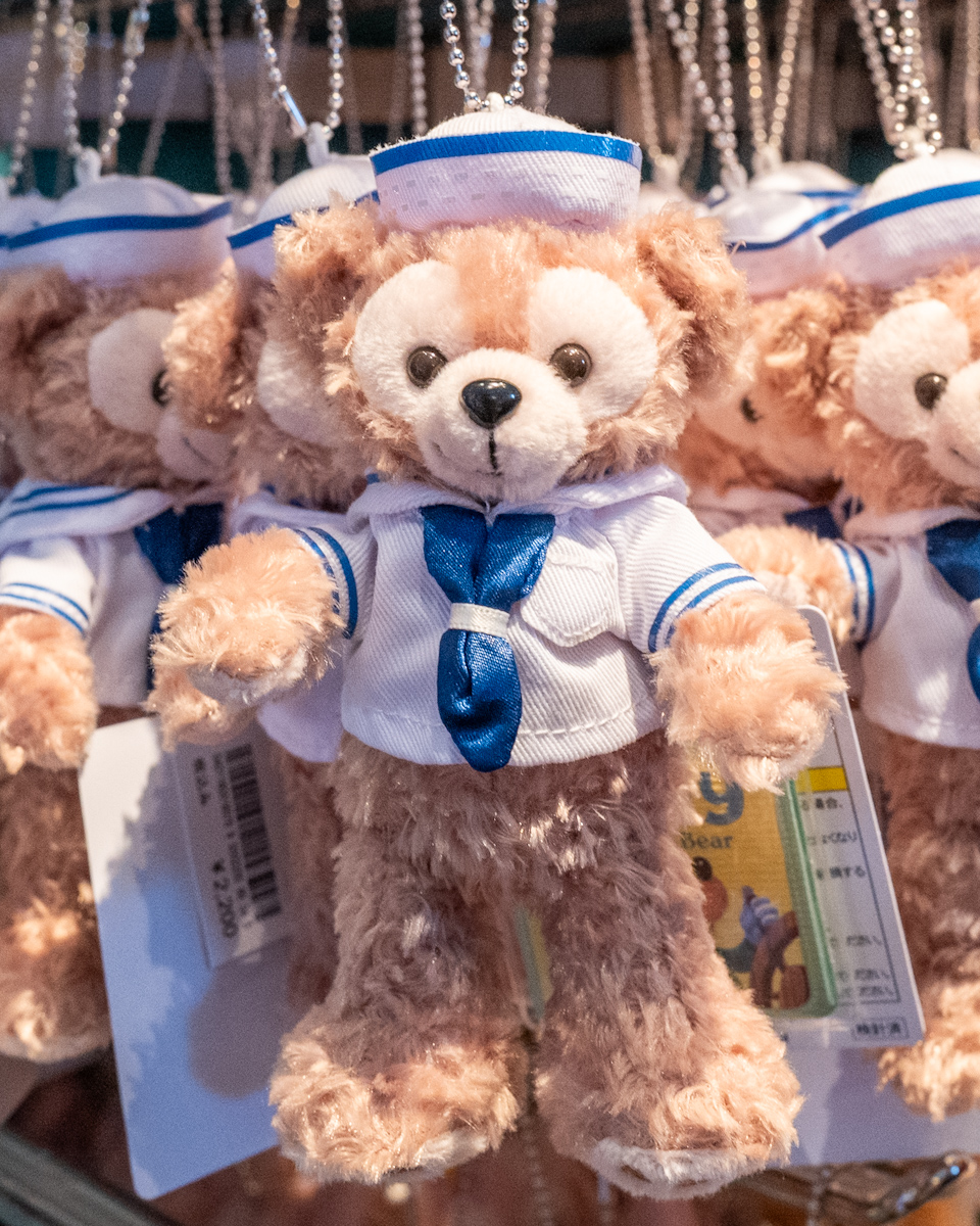 東京ディズニーシー「ダッフィー&フレンズ」ぬいぐるみバッジ ダッフィー