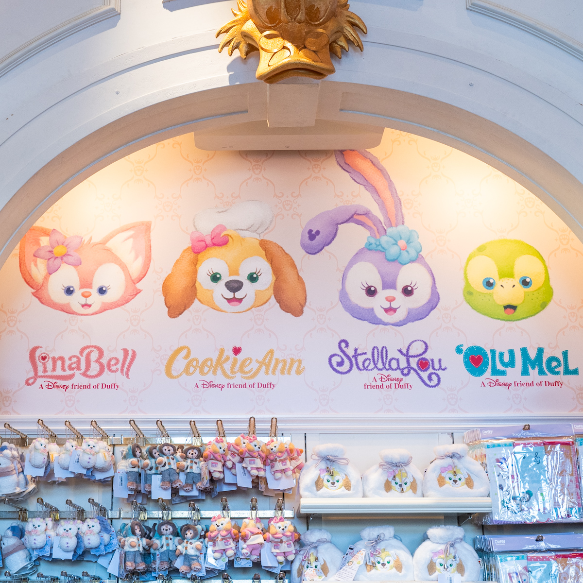 東京ディズニーシー「ダッフィー&フレンズ」ぬいぐるみバッジ1