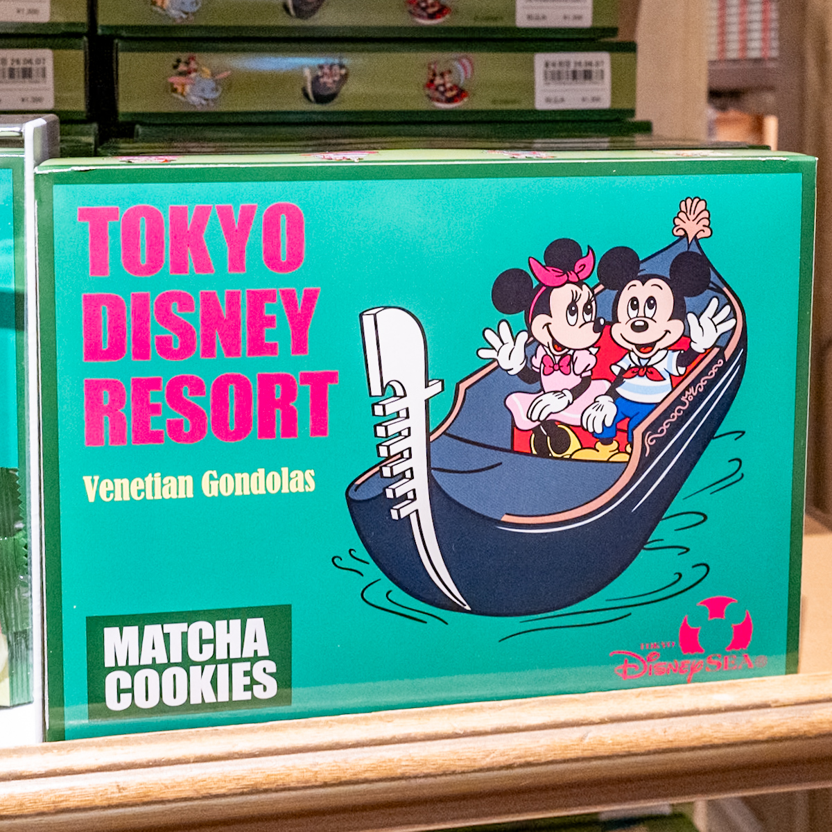 東京ディズニーランド クッキー紙箱