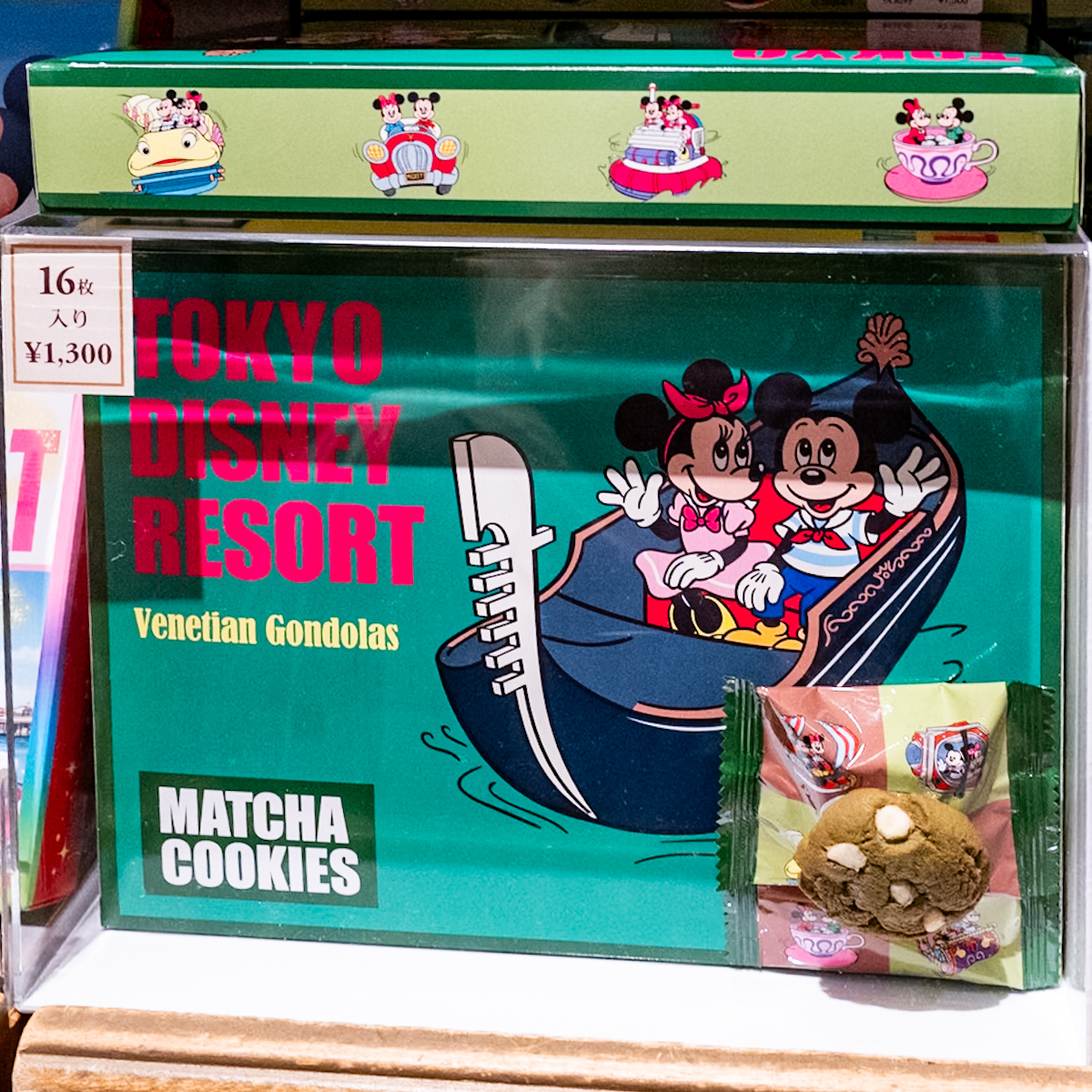 東京ディズニーランド クッキー紙箱 内容