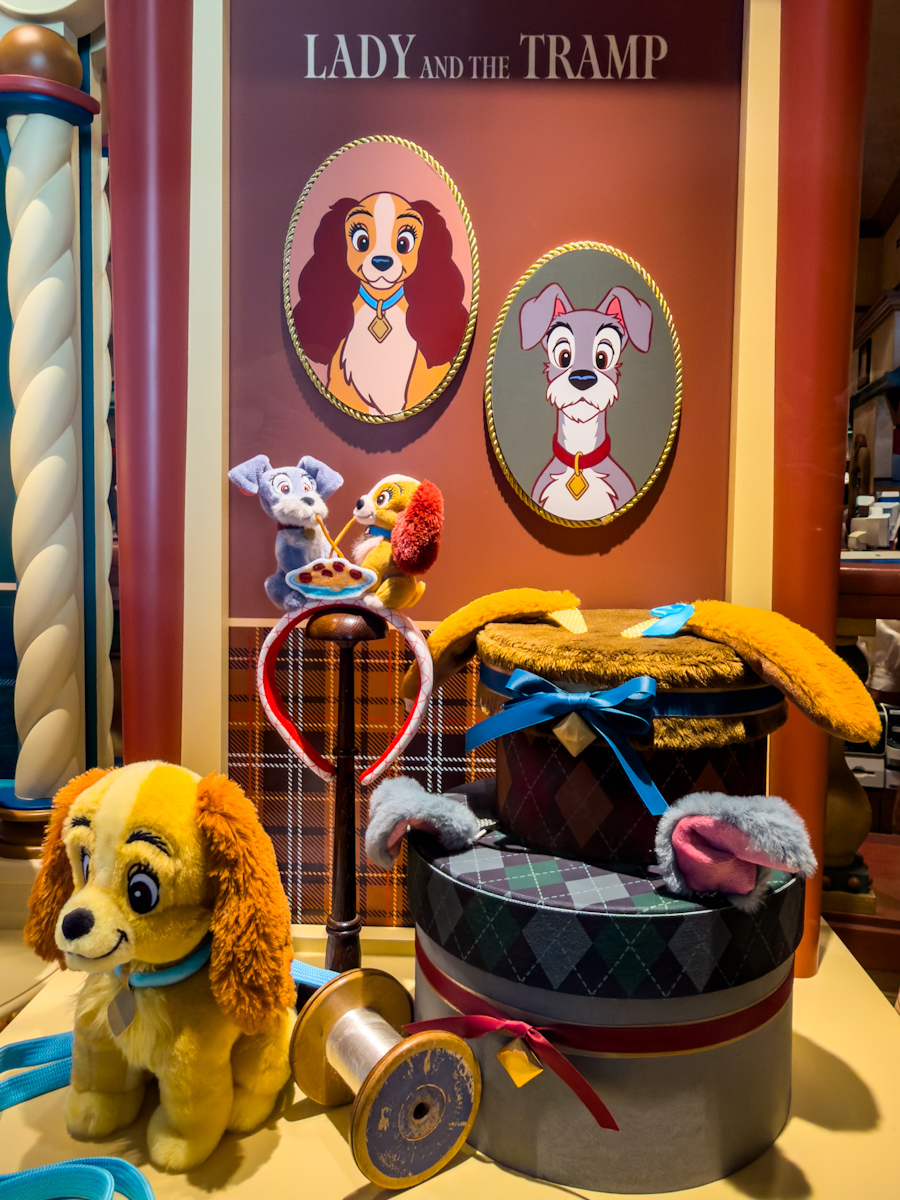 レトロクラシックなチェック柄！東京ディズニーリゾート「わんわん物語