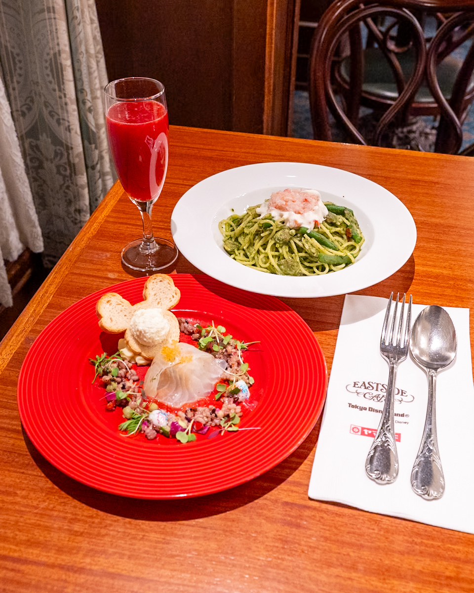 東京ディズニーランド「イーストサイド・カフェ」スペシャルセット1