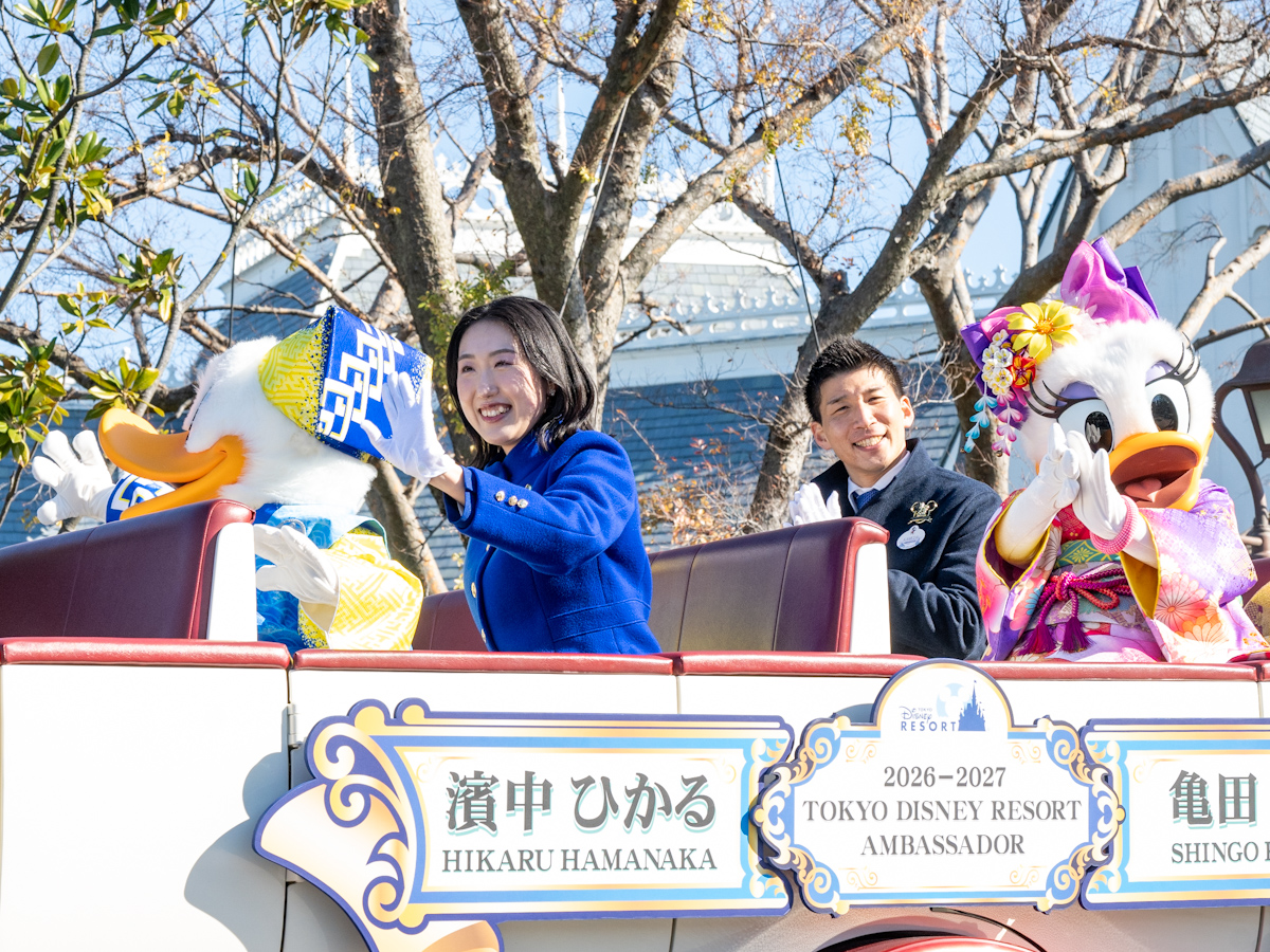 東京ディズニーランド“東京ディズニーリゾートのお正月2026”ニューイヤーズ・グリーティング1