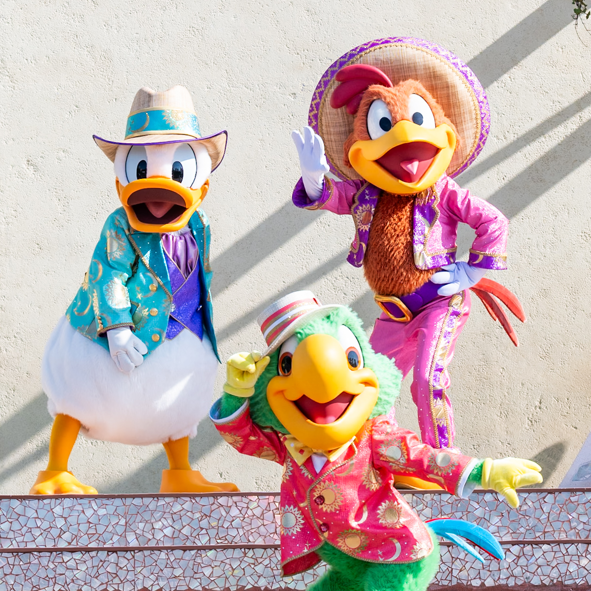 ドナルド、ホセ、パンチート