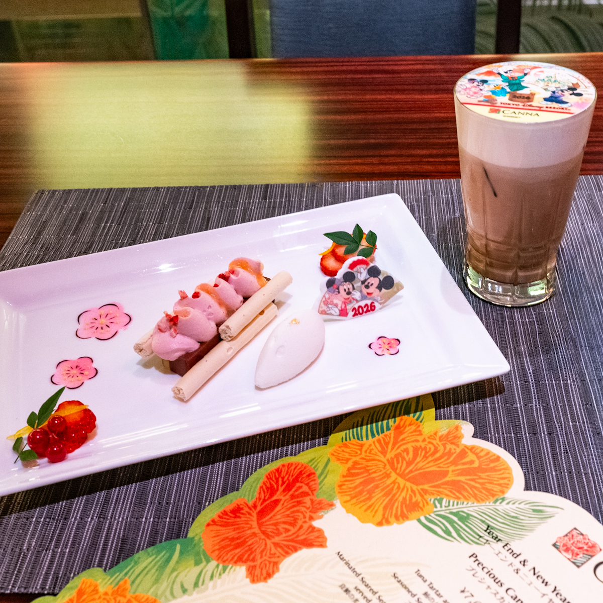 東京ディズニーランドホテル「カンナ」イヤーエンド＆ニュー2025‐2026イヤープレシャスカンナ