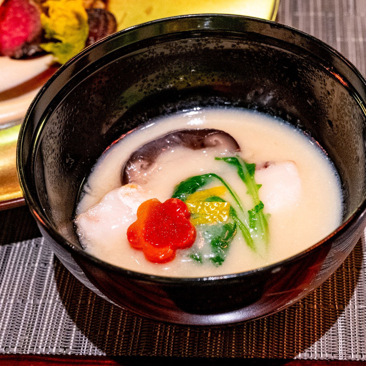 甘鯛若狭焼きの白味噌仕立て