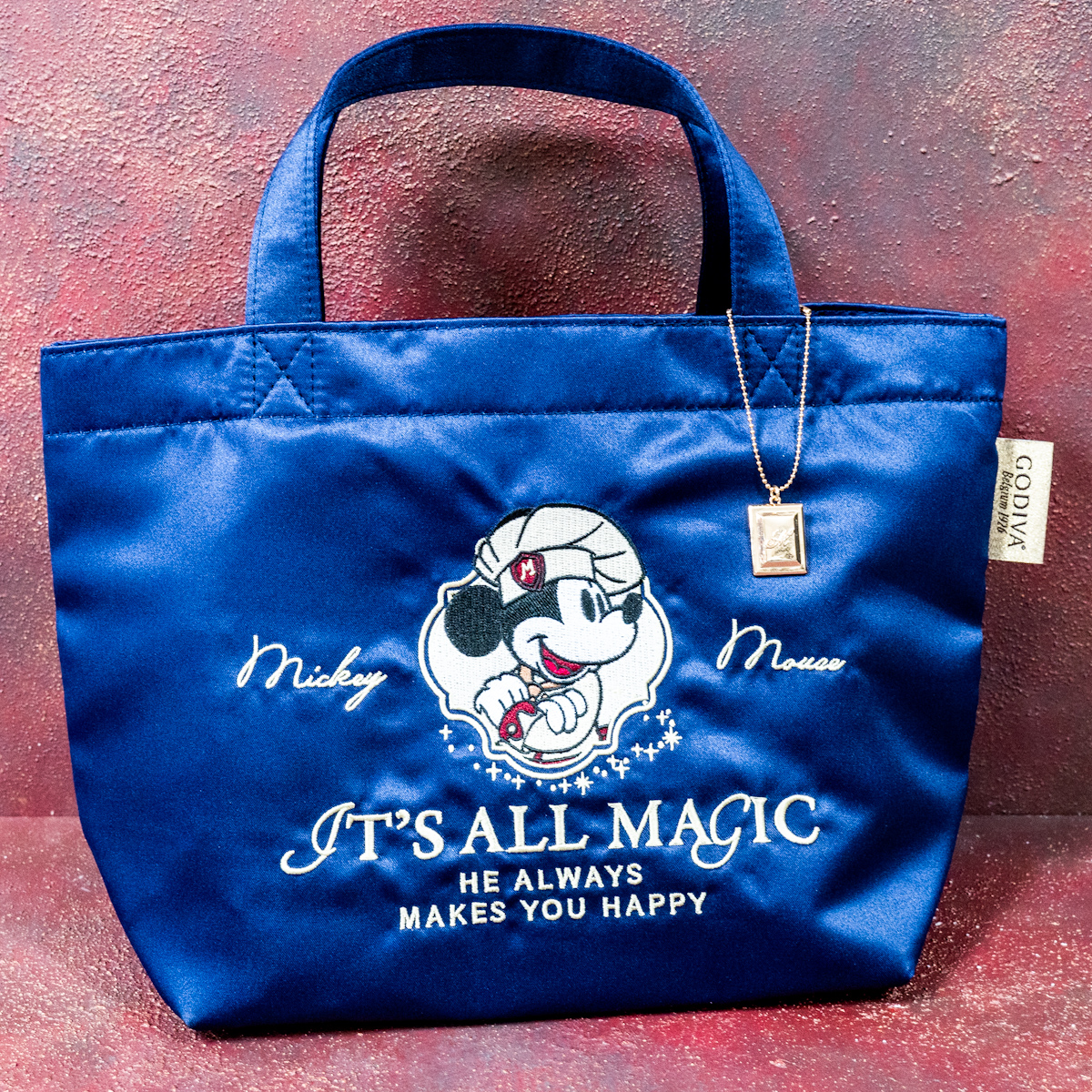【GODIVA】ミッキー トートバッグ チャーム付き Disney Valentine 2026