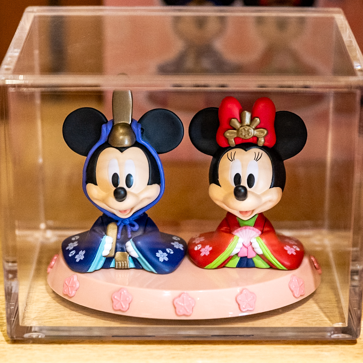 ミッキー、ミニー雛人形(小)