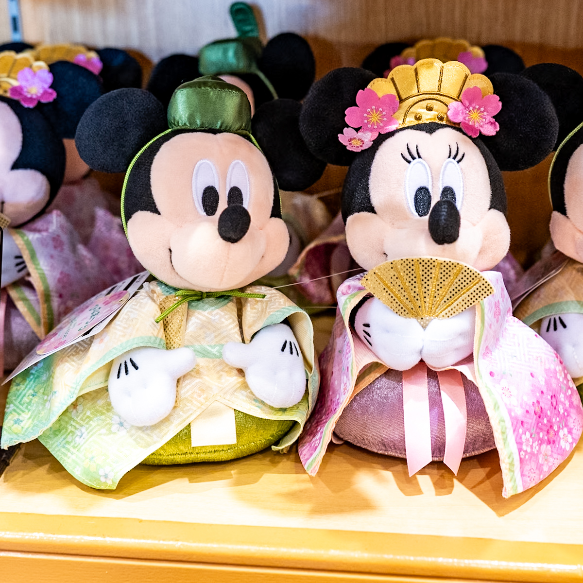 ミッキー&ミニーぬいぐるみセット ひな祭り