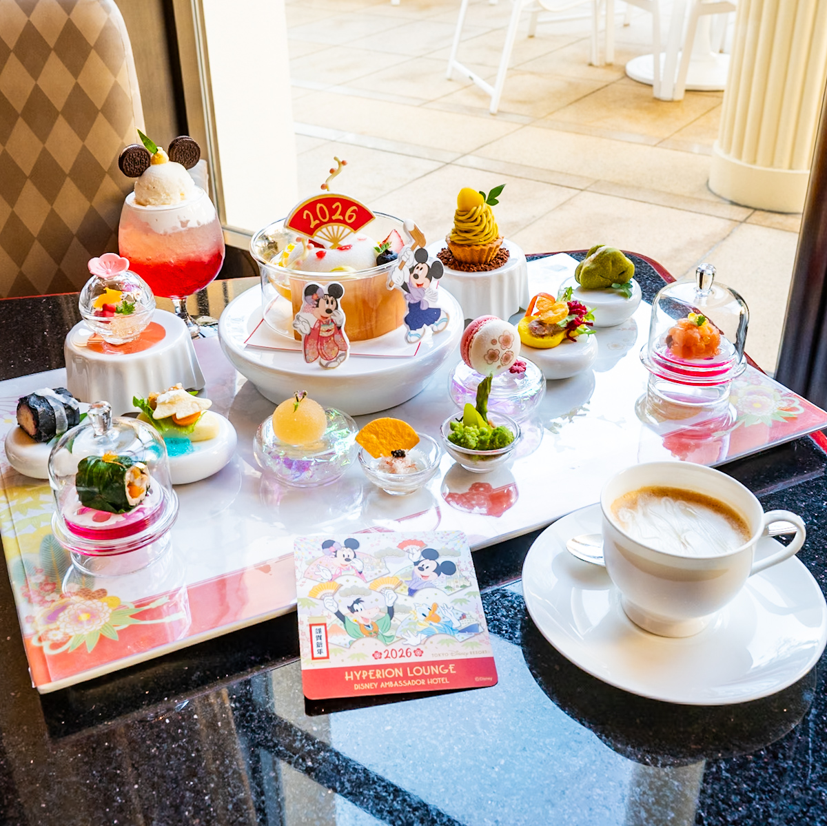 ハイピリオン・ラウンジ”イヤーエンド＆ニューイヤー2025‐2026”プレミアムスウィーツセット