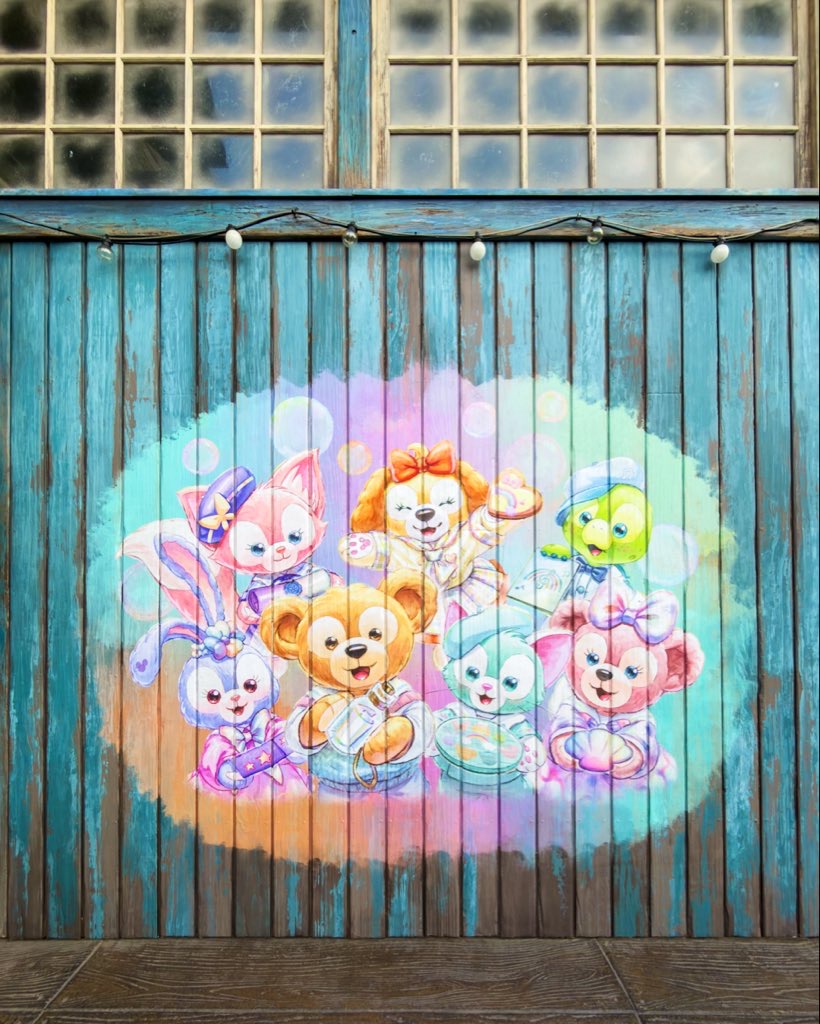 ミゲルズ・エルドラド・キャンティーナ　アート　ダッフィー&フレンズのハートフェルト・レターズ・オブ・フレンドシップ