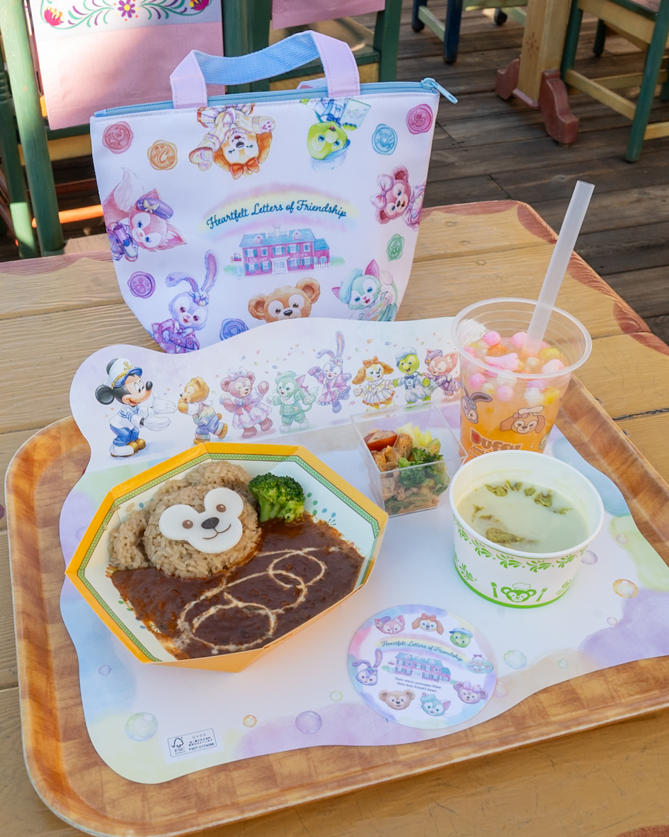 東京ディズニーシー「ダッフィー＆フレンズのハートフェルト・レターズ・オブ・フレンドシップ」スーベニアランチケース紹介