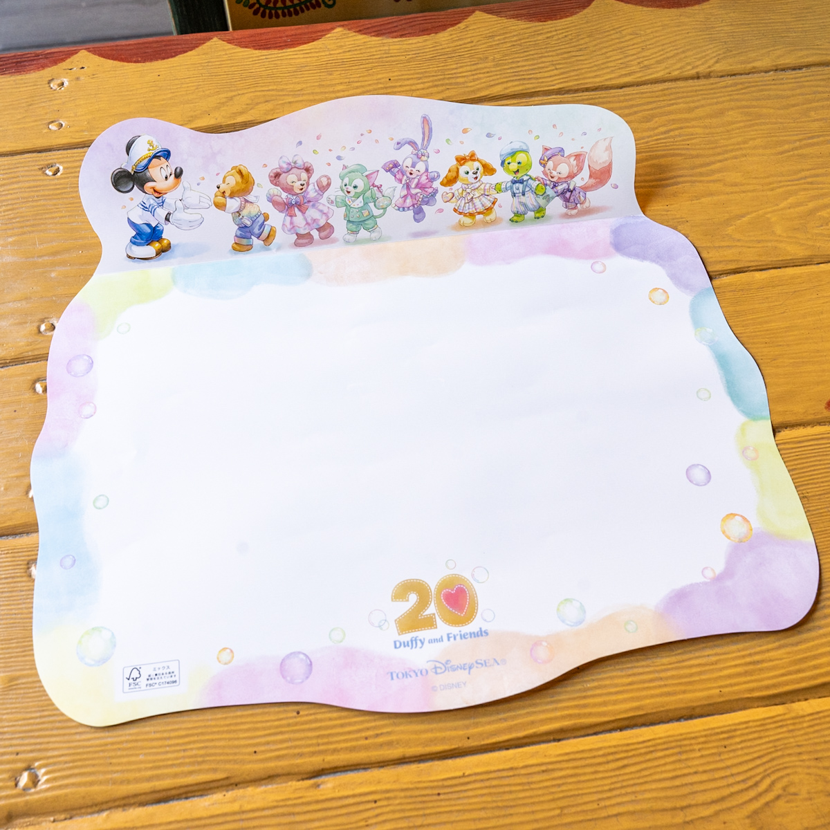 ハートフェルト・レターズ・オブ・フレンドシップランチョンマット