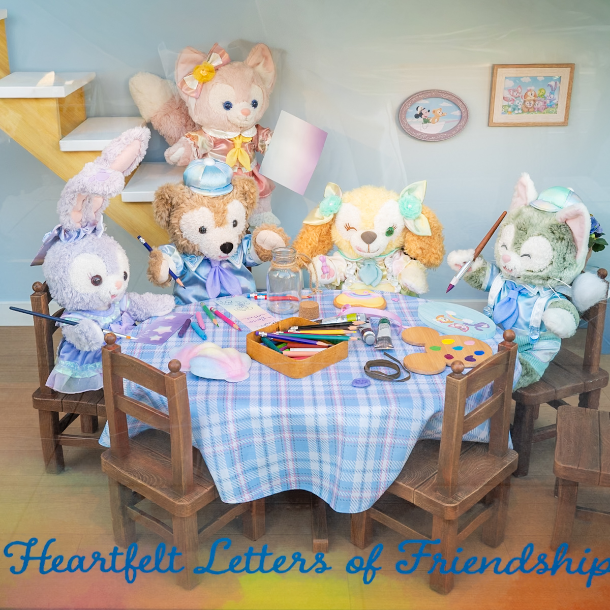 東京ディズニーシー「ダッフィー＆フレンズのハートフェルト・レターズ・オブ・フレンドシップ」スペシャルグッズ　マクダックス・デパートメントストアデコレーション