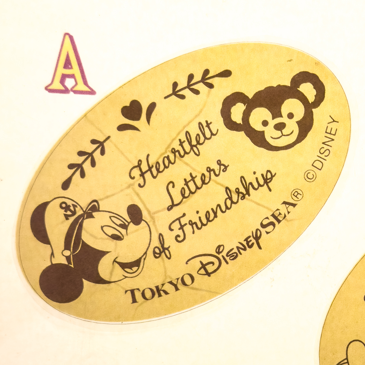 ミッキー＆ダッフィースーベニアメダル