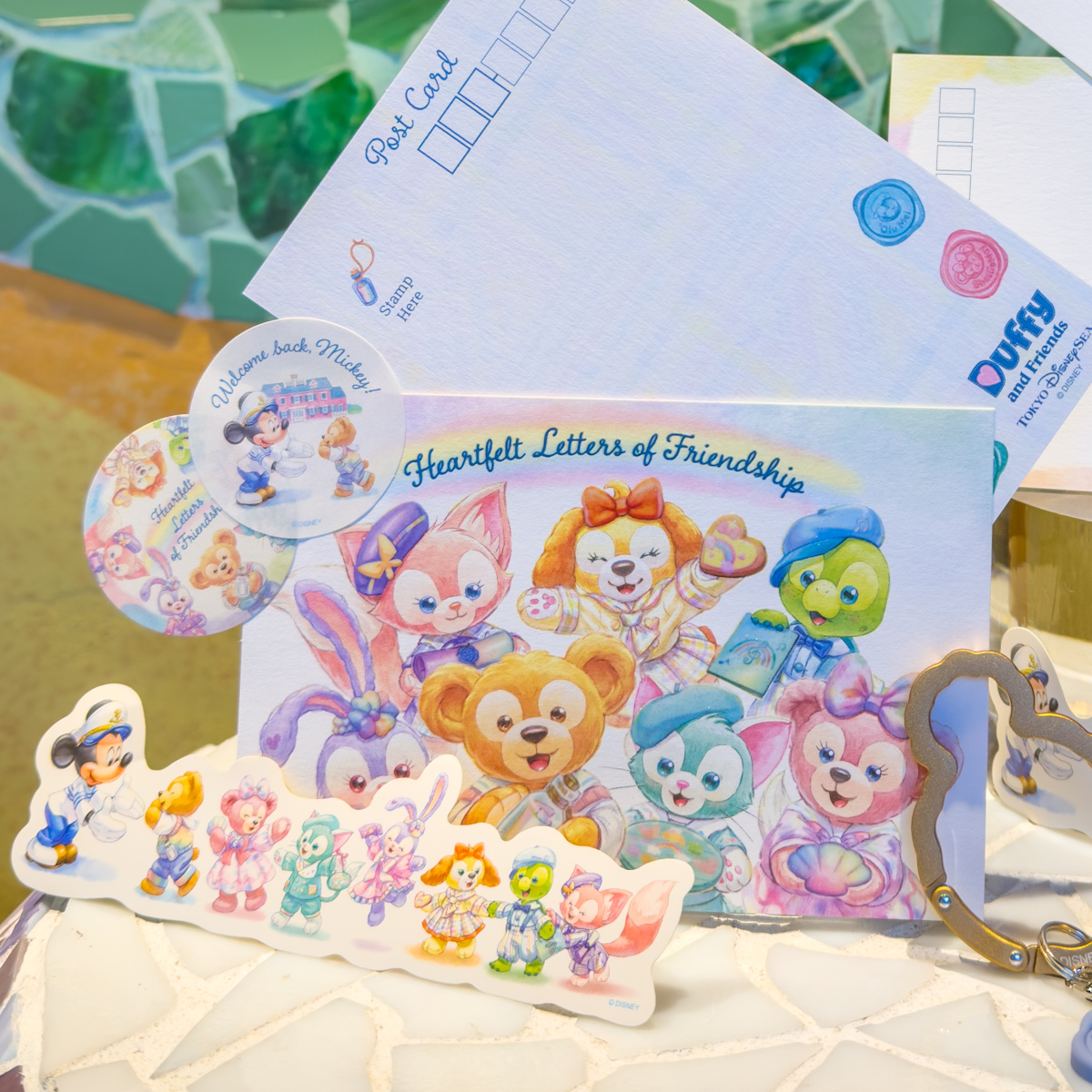 ポストカード、シール