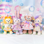 東京ディズニーシー「ダッフィー＆フレンズのハートフェルト・レターズ・オブ・フレンドシップ」スペシャルグッズ　シェリーメイ、ステラ・ルー、クッキー・アン、リーナ・ベルぬいぐるみバッジ
