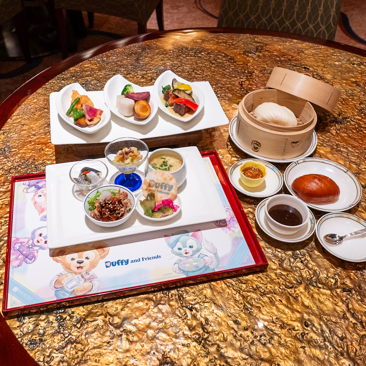 シルクロードガーデン“ダッフィー&フレンズのハートフェルト・レターズ・オブ・フレンドシップ”カントニーズランチ紹介