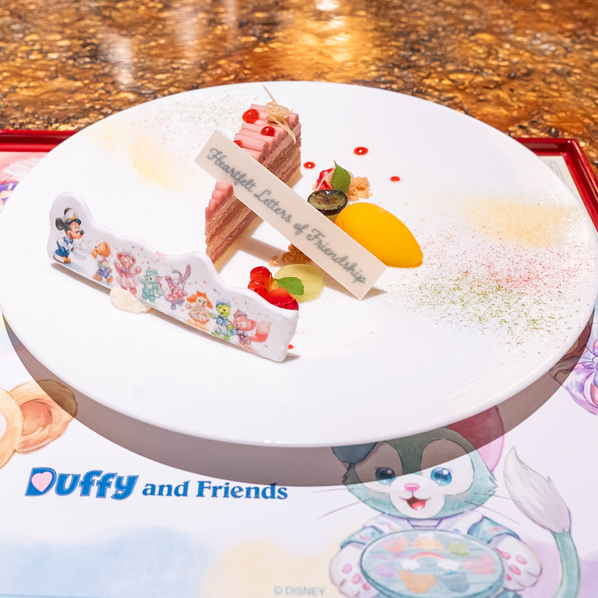 苺のオペラ マンダリンオレンジソルベ